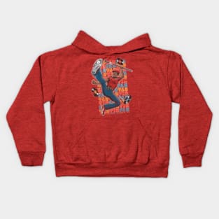 A Bad Mother F (RED) Kids Hoodie